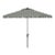 Outdoor Venice 11ft Round Crank Umbrella - Grey For Sale