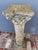 50s Classical Column Pedestal Concrete Stone Architectural Salvage Bird Bath Stand Vintage For Sale - Image 13 of 18