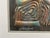 Abstract Vintage Joel Zaretsky Brutalist “Shalom” Metal Relief Wall Art For Sale - Image 3 of 10