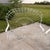 Mid-Century Modern 1960s Romantic Wrought Iron Garden Peacock Chairs and Settee After Salterini - Set of 3 For Sale - Image 3 of 10