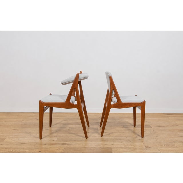 Mid-Century Teak Ella Dining Chairs by Arne Vodder for Vamo Sønderborg, Denmark, 1960s, Set of 6 For Sale - Image 12 of 18