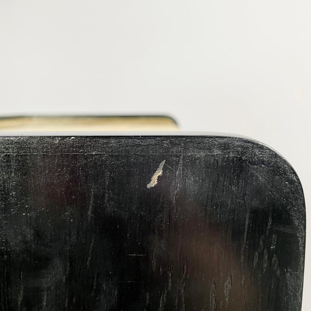 Art Deco Italian Chest of Drawers in Light and Black Wood, 1930s For Sale - Image 13 of 18