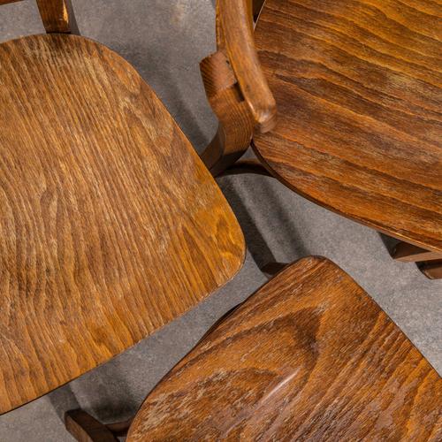 Ladderback Bentwood Dining Chair, 1960s For Sale - Image 6 of 13