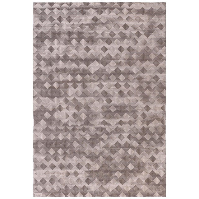Modern Tibetan 'Prism' Art Deco Style Silk Rug by Doris Leslie Blau For Sale