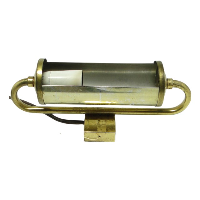 Art Deco Wall Lamp, Czechoslovakia, 1950s For Sale