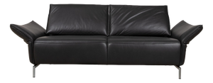 Vanda 2-Seater Sofa in Anthracite Leather from Koinor