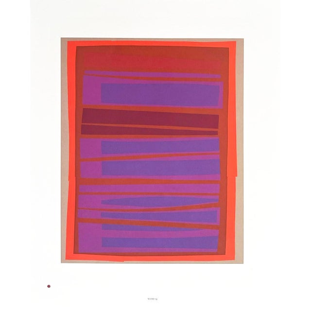 Artist: Josef Albers Country: Germany – USA Title: Plate XVIII-9 bis Paper Size: 13.50 x 10.50 inches on Munken Print...