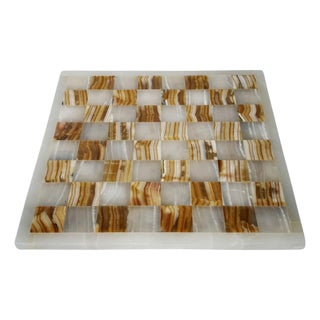 Onyx Chessboard, France, 1970s For Sale