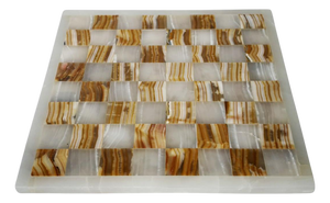 Onyx Chessboard, France, 1970s