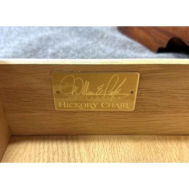 Vintage Hickory Chair William E. Poole Collection China Cabinet For Sale - Image 11 of 14