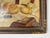 1949 Vintage Still Life Kitchen Setting Oil on Board Painting, Wood Framed For Sale - Image 9 of 12