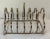 Nice vintage English toast rack. Makes a great desk letter holder!