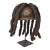 Early 20th Century Bamileke Woven Hat with Hair Cameroon For Sale
