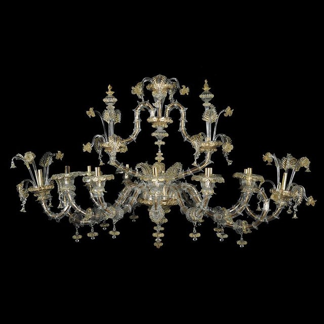 Murano Glass Boat Chandelier, 1970s For Sale - Image 6 of 7