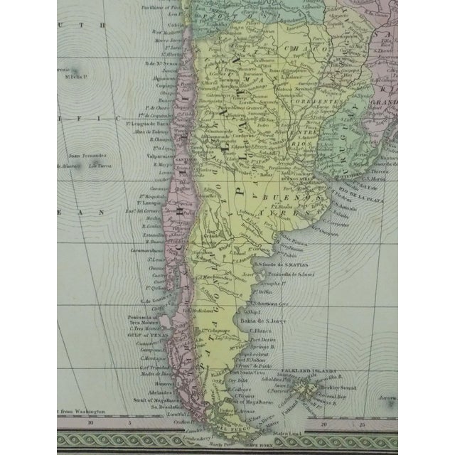 Original engraving by Thomas Cowperthwait, circa 1850. Beautiful original color. Dimensions 14" x 17.25". Please note: If...