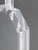 Modern Acrylic and Chrome Octagonal Table Lamp For Sale In New York - Image 6 of 9