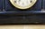 Antique Sessions Neoclassical Figure With Lyre Key Wound Mantel Clock 17" For Sale - Image 10 of 17