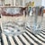 Wayne Husted Pair Mid Century Modern Blenko Half Moon Clear Glass Bookends by Wayne Husted For Sale - Image 4 of 12