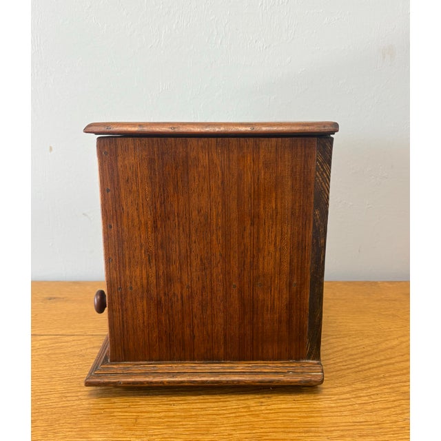 Antique English Mahogany Box Salesman's Sample Chest For Sale In Naples, FL - Image 6 of 8