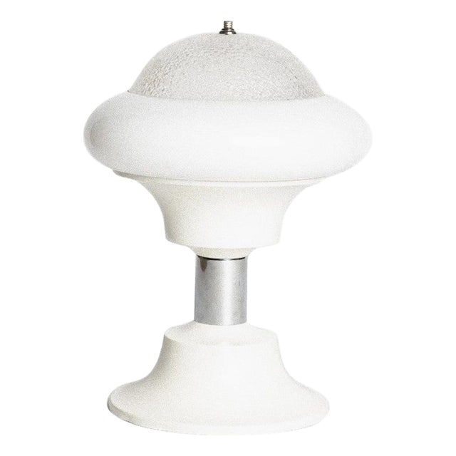 Space Age Table Lamp in ABS and Chrome by Space Age Products, Italy, 1970s For Sale