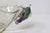This lovely bowl features hand-formed grape clusters for handles, and is beautifully colored in an amethyst shade. Vintage...
