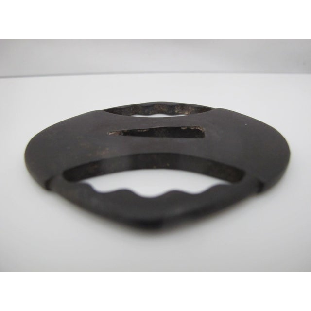 Japanese Japanese Openwork Tsuba Katana Samurai Sword Guard Edo Era For Sale - Image 3 of 7