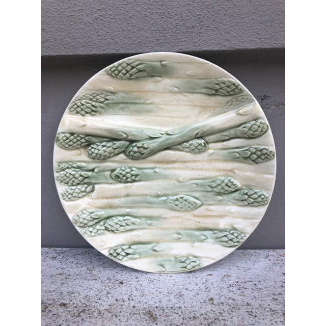 19th Century French Majolica Asparagus Choisy Le Roi For Sale In Austin - Image 6 of 6