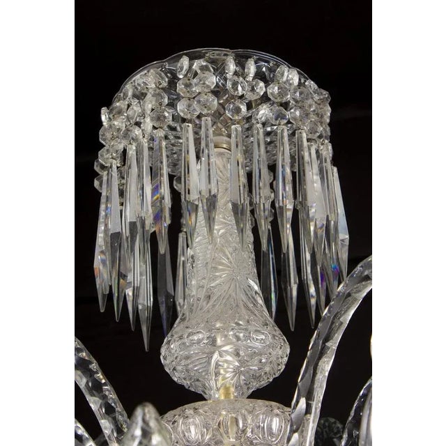 19th-Century French Crystal Chandelier, 1880s For Sale - Image 3 of 17