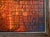 Red Mid-Century Modern Colorful Geometric Abstract Oil Painting For Sale - Image 8 of 18