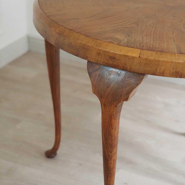 Brown Sofa Table, 1930s For Sale - Image 4 of 10