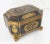 We are offering this extremely fine Chinese lacquer tea caddy. This gorgeous tea caddy has sophisticated decoration with...