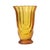 Art Deco Amber-Colored Glass Vase by Henri Heemskerk for Luxor Scailmont, 1930s For Sale - Image 4 of 18