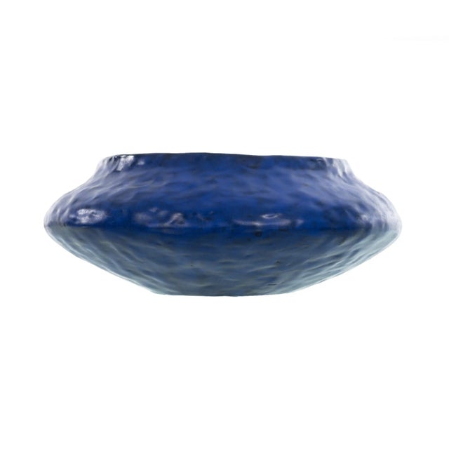 1960s Marchello Fantoni Vibrant Blue Bowl For Sale - Image 5 of 5