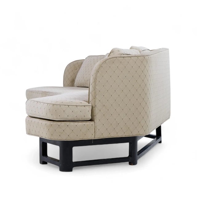 Edward Wormley for Dunbar 6392a Mid Century Janus Sofa For Sale In Chicago - Image 6 of 7