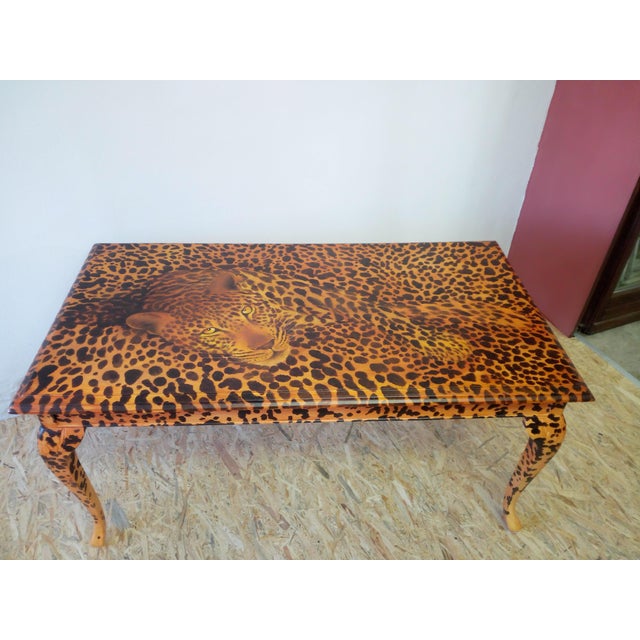 Chippendale Style Table in Beech, Early 1900s For Sale - Image 16 of 16