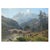 A fine Alpine landscape image by Jacobus Nicolaus Tjarda Van Starckenborgh 1822-1895. He was active in Germany and was...
