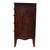 Hepplewhite Mahogany Graduated 4 Drawer Chest With Slayed Legs C1830 For Sale - Image 10 of 12