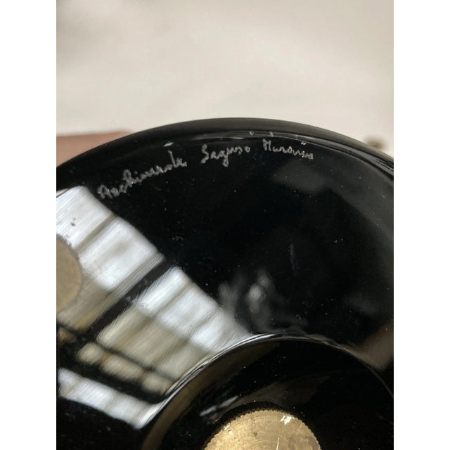 Murano Glass Lamps by Archimede Seguso, Set of 2 For Sale - Image 4 of 7