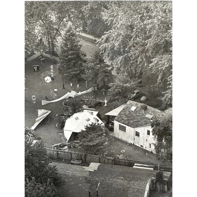 Vintage Large-Scale Teak Teardrop Fin Sculpture Mounted to Painted Wood Base by Paul Bechtold, Circa Mid 20th Century For Sale - Image 15 of 15