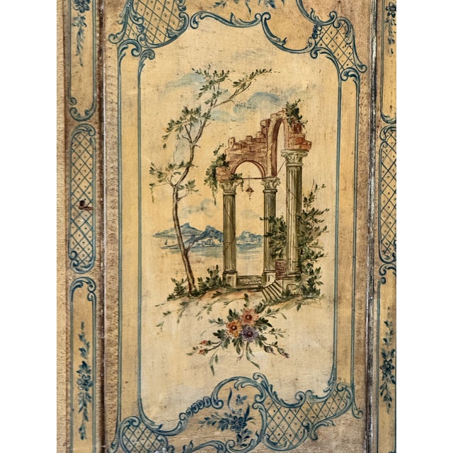 19th Century 19th Century Venetian Painted Armoire For Sale - Image 5 of 11
