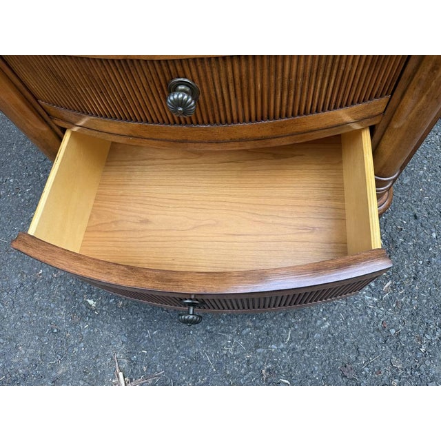 Late 20th Century Pair of Drexel’s Accents Francais Collection Nightstands/ Chest of Drawers For Sale - Image 15 of 17