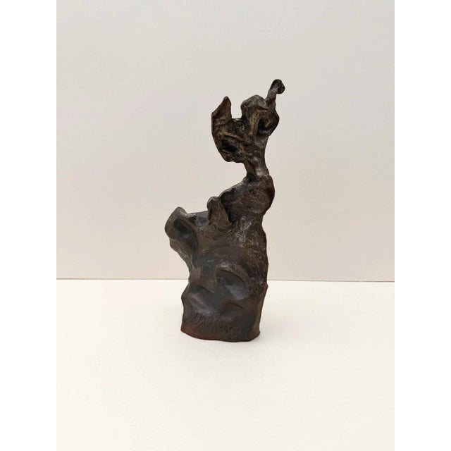 Paul Flickinger, Abstract Sculpture, 1990s, Cast Iron For Sale - Image 9 of 9