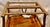 Vintage Table French Oak Wood & Wrought Iron Base For Sale - Image 4 of 5