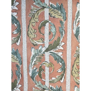 Madeaux’s "Scrolling Leaves” Print – 14.25 Yards For Sale
