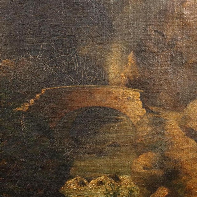 Untitled, 1800s, Oil on Canvas For Sale - Image 5 of 11