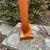 Harris Strong Teak Tile Tower Table Lamp Base Blue Teal 60s Mid Century Modern For Sale - Image 9 of 12