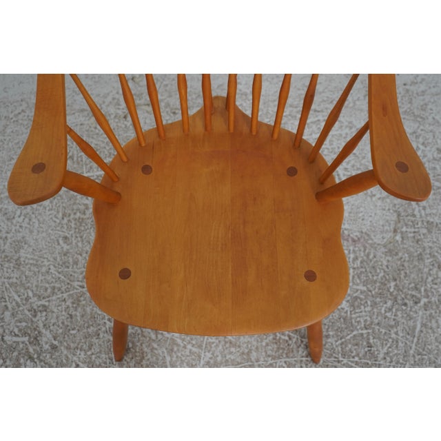 Brown Hale Set of 10 Continuous Arm Windsor Armchairs For Sale - Image 8 of 18