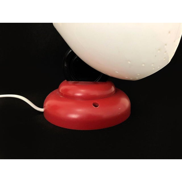 Red Postmodern Wall Lamp by Maria Vinka, 1980s For Sale - Image 8 of 11