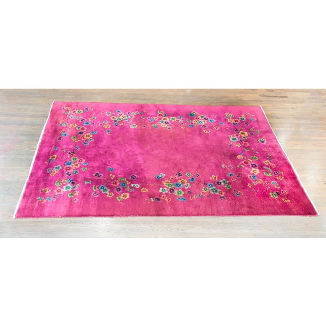 Early 20th Century Chinese Art Deco Rug For Sale - Image 4 of 14