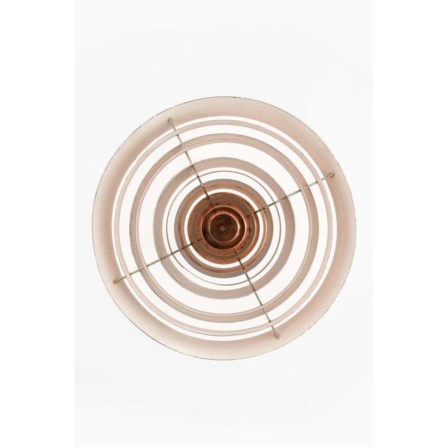 Poul Henningsen Langelinie Pendant Lamp in Copper attributed to Poul Henningsen, 1950s For Sale - Image 4 of 12